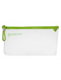 KCK PLAY CLEAR+MESH BAG A5.8-LIME